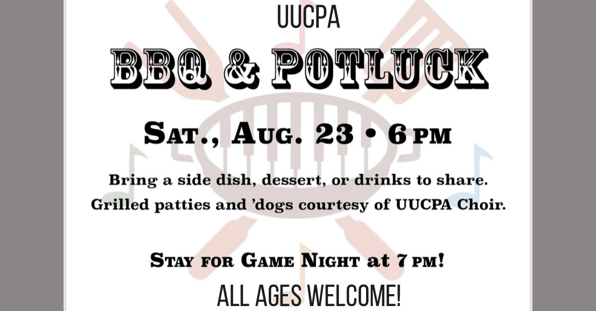 BBQ Potluck and Game Night