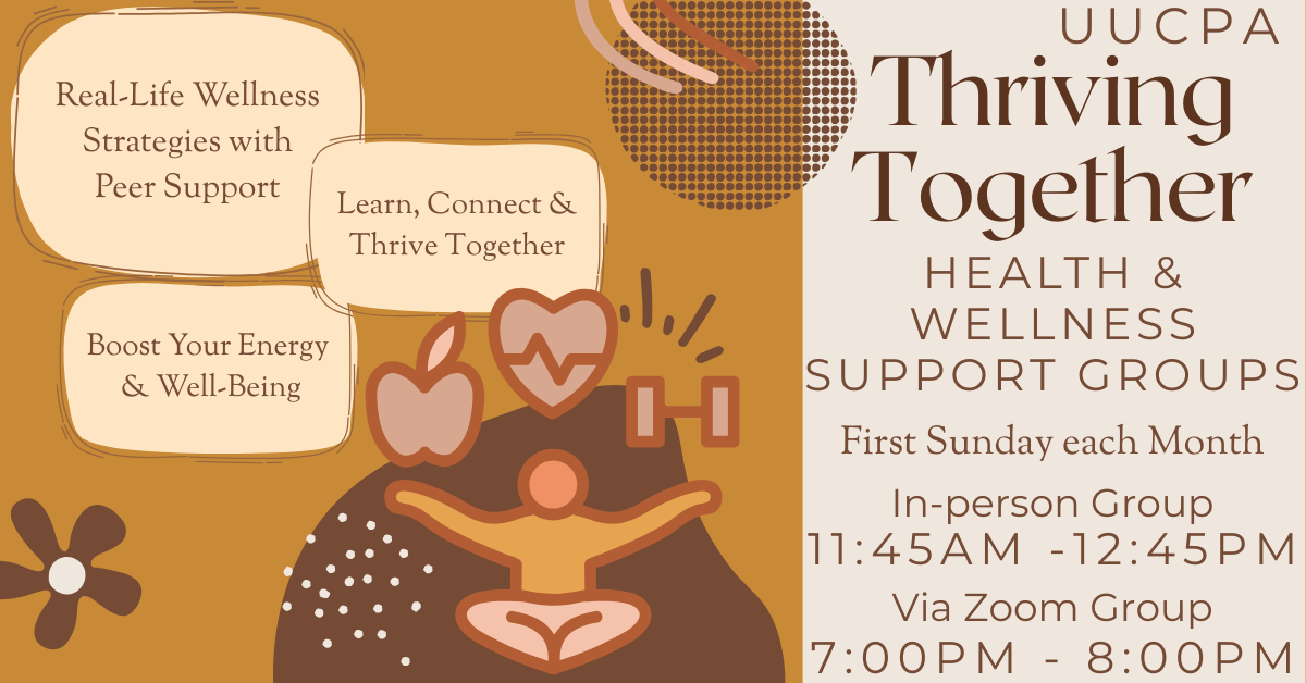 Thriving Together - A Health & Wellness Support Group