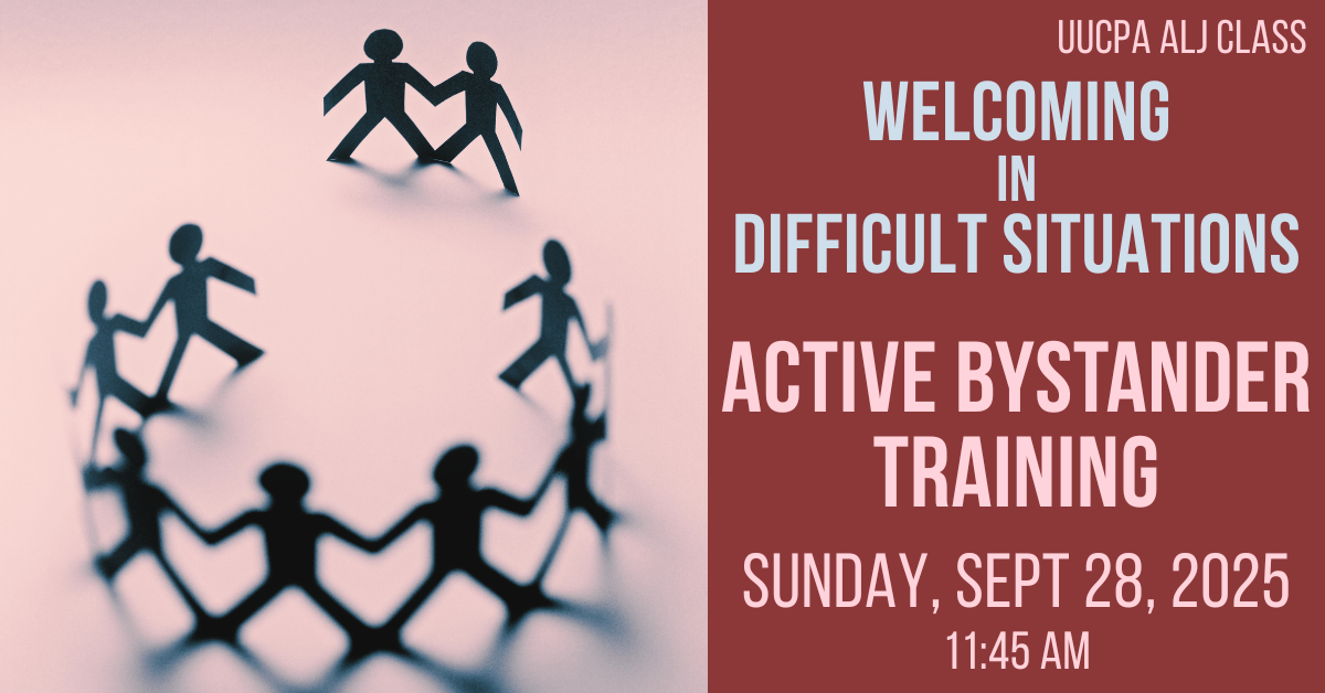 ALJ Class: Welcoming In Difficult Situations: Active Bystander Training