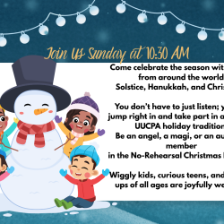 Integenerational Service - No Sunday School