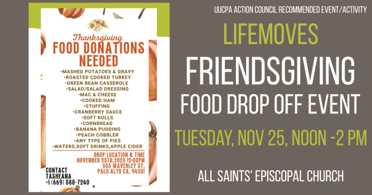 2025 Friendsgiving Event at LifeMoves, Nov 25