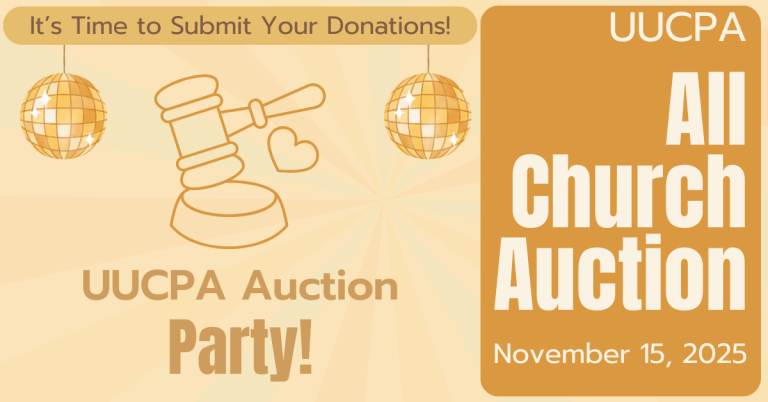 Auction Party—Donations, donations, donations!