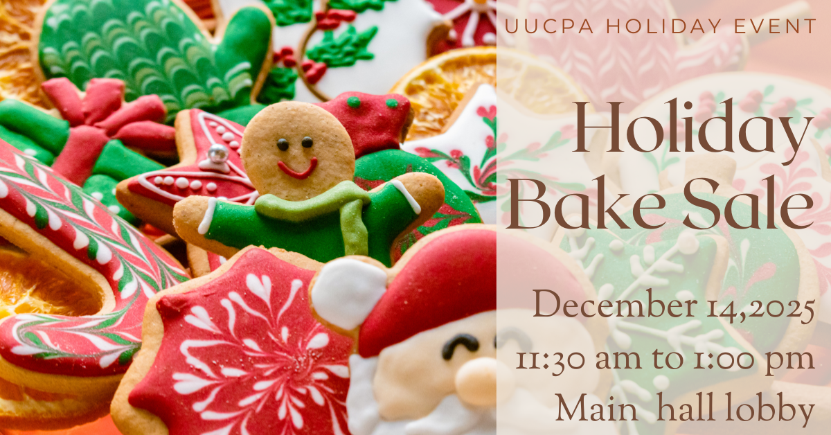 Holiday Bake Sale