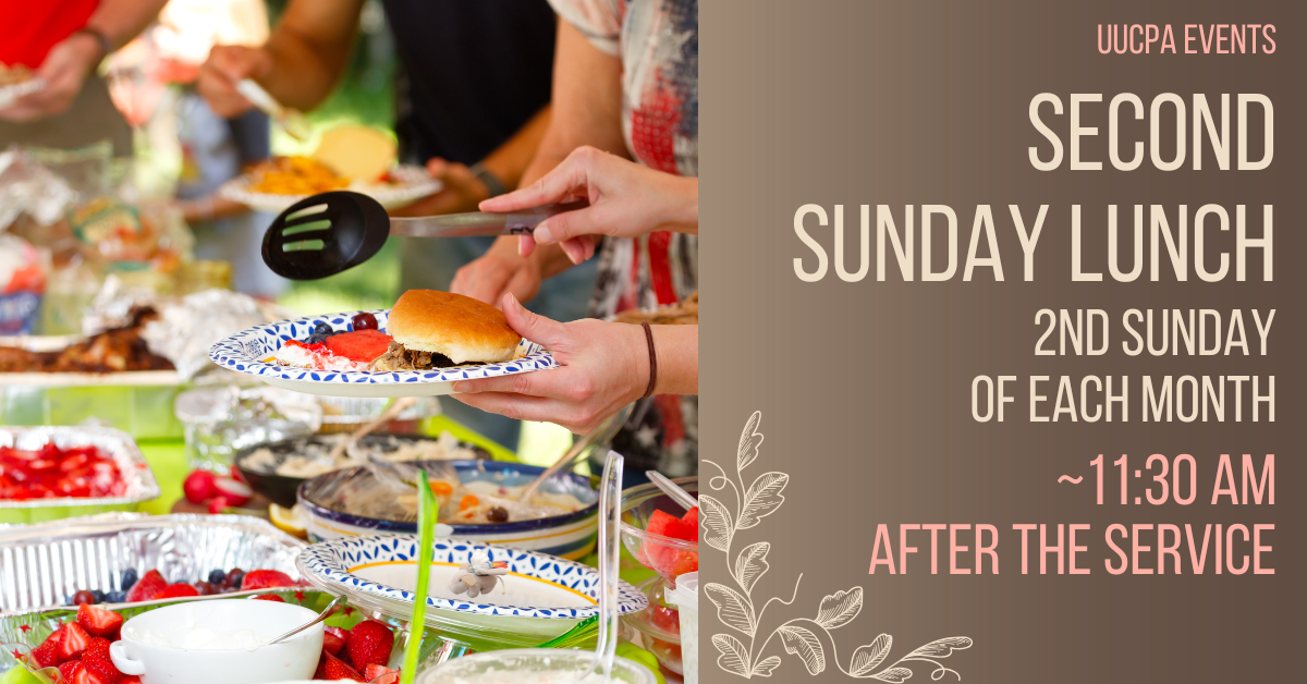 2nd Sunday Lunch