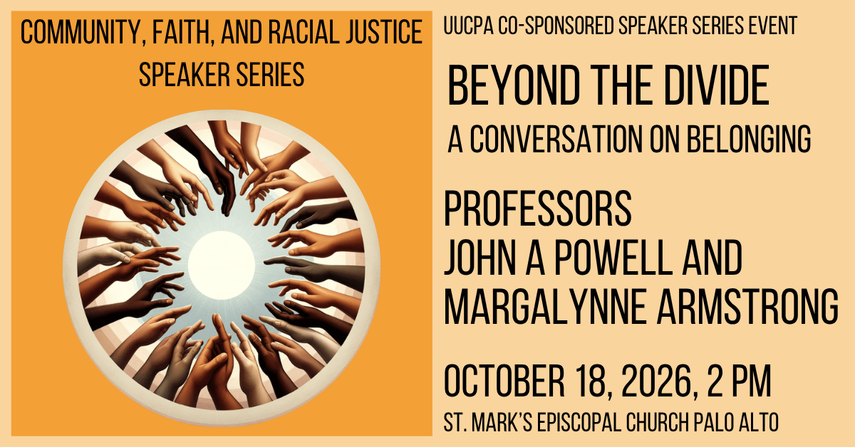 St. Mark's Becoming Beloved Community Speakers Series - Beyond the Divide: A Conversation on Belonging