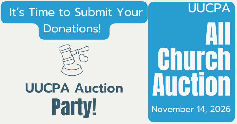 Auction News—Time to donate!