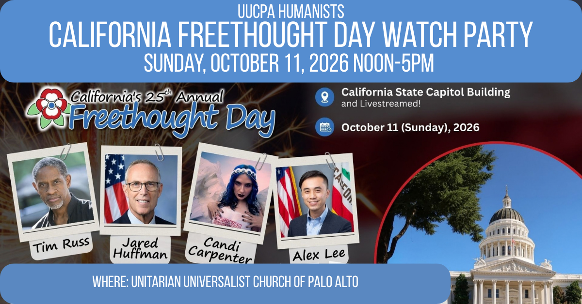Humanist Watch Party for California Freethought Day